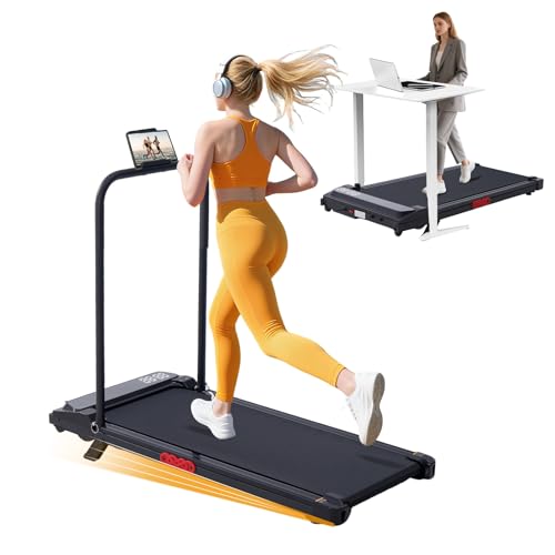 Sperax Electric Walking Pad Treadmill with Handle Bar Incline for Home